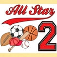 thumbnail image 3 of CafePress - Allstar Sports 2Nd Birthday Toddler T Shirt - Cute Toddler T-Shirt, 100% Cotton, 3 of 4
