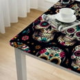thumbnail image 4 of HAOXIT Rectangle Print Fabric s Dinner Picnic Table Cloth Home Decor 60''x60'', 4 of 7
