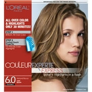 L'Oréal Paris Couleur Experte Hair Color + Hair Highlights, Light Brown - Almond Rocca, 1 kit