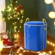 thumbnail image 4 of Bolsa de Almacenamiento Extra Grande de Poliéster Azul con Asas Reforzadas, Cremallera Doble, 80x73x60cm Organizador Resistente para Ropa, Juguetes, Decoraciones Navideñas, 4 of 8