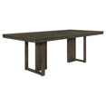 thumbnail image 2 of Coaster Kelly 5-piece Wood Rectangular Dining Table Set in Beige and Dark Gray, 2 of 2