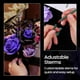 thumbnail image 4 of Set de construcción iAtom, ramo de flores moradas con 736 unidades, 4 of 6