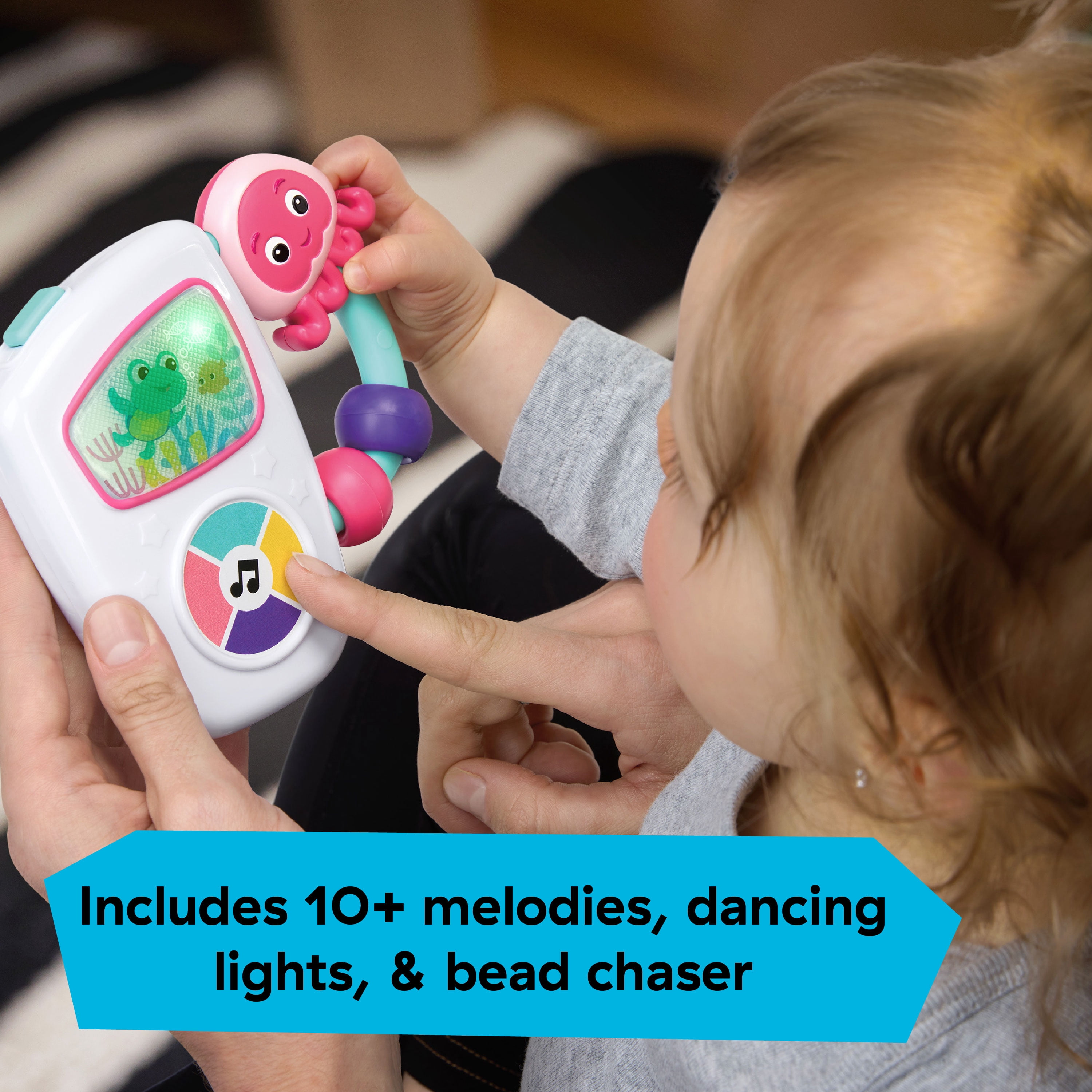 Baby Einstein Ocean Explorers Take Along Tunes Musical Toy, Jammin Janet, Ages 3M+