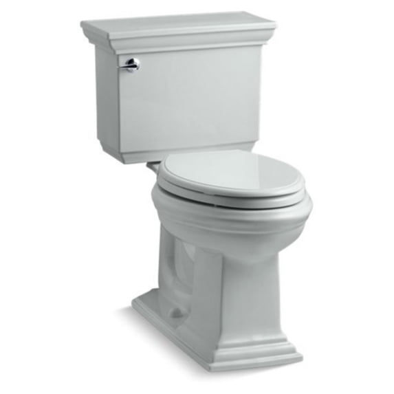 Kohler Memoirs Stately 1.6 GPF Comfort Height Left-Hand Flush 2 Piece Elongated Toilet