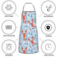 thumbnail image 6 of Rocae Lobsters for Kitchen Aprons for Women Adjustable Cooking Kitchen Chef Apron for Men with Pockets, 6 of 7