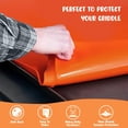 thumbnail image 4 of Mistaha 28-Inch Silicone BBQ Grill Mat for High-Temperature Cooking - Durable, Easy-to-Clean, and Eco-Friendly, 4 of 6