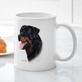 thumbnail image 5 of CafePress - Rottweiler Mug - 11 oz Ceramic Mug - Novelty Coffee Tea Cup, 5 of 6