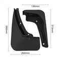 thumbnail image 4 of Yassdwbn 4Pcs Front Rear Mud Flaps Splash Guard Mudguards For 22-23 MG 4 MG4 EV Hatchback, 4 of 4