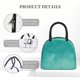 thumbnail image 4 of Disketp Teal Turquoise1 Bolsa Térmica para Almuerzo, Lonchera con Abertura Amplia y Gran Capacidad, Organizador Reutilizable para Mujeres, Hombres y Adultos, 4 of 6