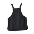 thumbnail image 3 of FashionCha Artist Apron Household Cooking Apron Multipurpose Simple Catering Workwear Apron Black, 3 of 9