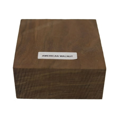 

Walnut / Black Walnut Bowl Blank - 4 x 4 x 2 (1 Piece) | Wood Bowl Blanks | Bowl Turning Blanks