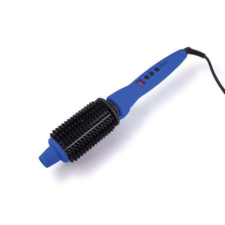 Calista Tools Perfecter Pro Grip Flip Top Heated Hair Brush, Dark Blue