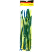 100pc Cable Ties 4", 6", 8", 11", & 14" Assortment