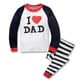 thumbnail image 1 of Pijamas de algodón para niños y niñas, ropa interior de Navidad, traje para el hogar, ropa de dormir para fiesta, novedad, 1 of 4
