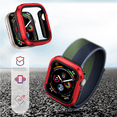 thumbnail image 3 of Boîtier en Aluminium Conçu pour Apple Watch Série 7 / 8 41mm, Robuste Couvercle de Protection Antichoc TPU, 3 of 4