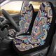 thumbnail image 2 of ABPHQTO Juego de 2 fundas para asientos de coche Floral Paisley Universal Auto Asientos delanteros Protector para coche, SUV sedán, camión, 2 of 3