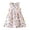 Pink, variant on JoyHoop 2025 Spring Summer New Baby Girls Vest Dress Kids Sleeveless Korean Print Dress Sweet Girl Cotton Linen Princess Dress 6m-7y
