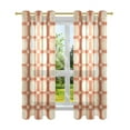 thumbnail image 7 of Yayeee Window Curtains Light Filtering 63"x42" Grommet Panel Pair Home Living Room Decor, Beige Geometric, 7 of 7