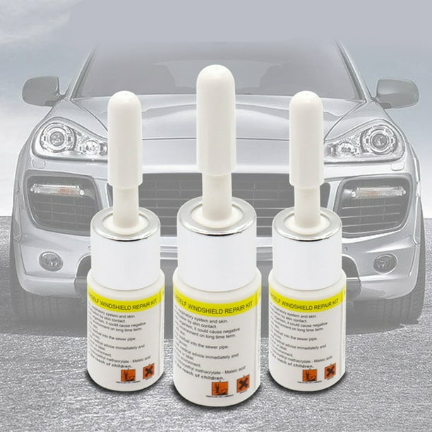 Kit de reparación de llenado de líquido para ventanas de automóviles, kit de reparación de grietas en parabrisas, líquido de reparación de vidrios para automóviles, kit de reparaci