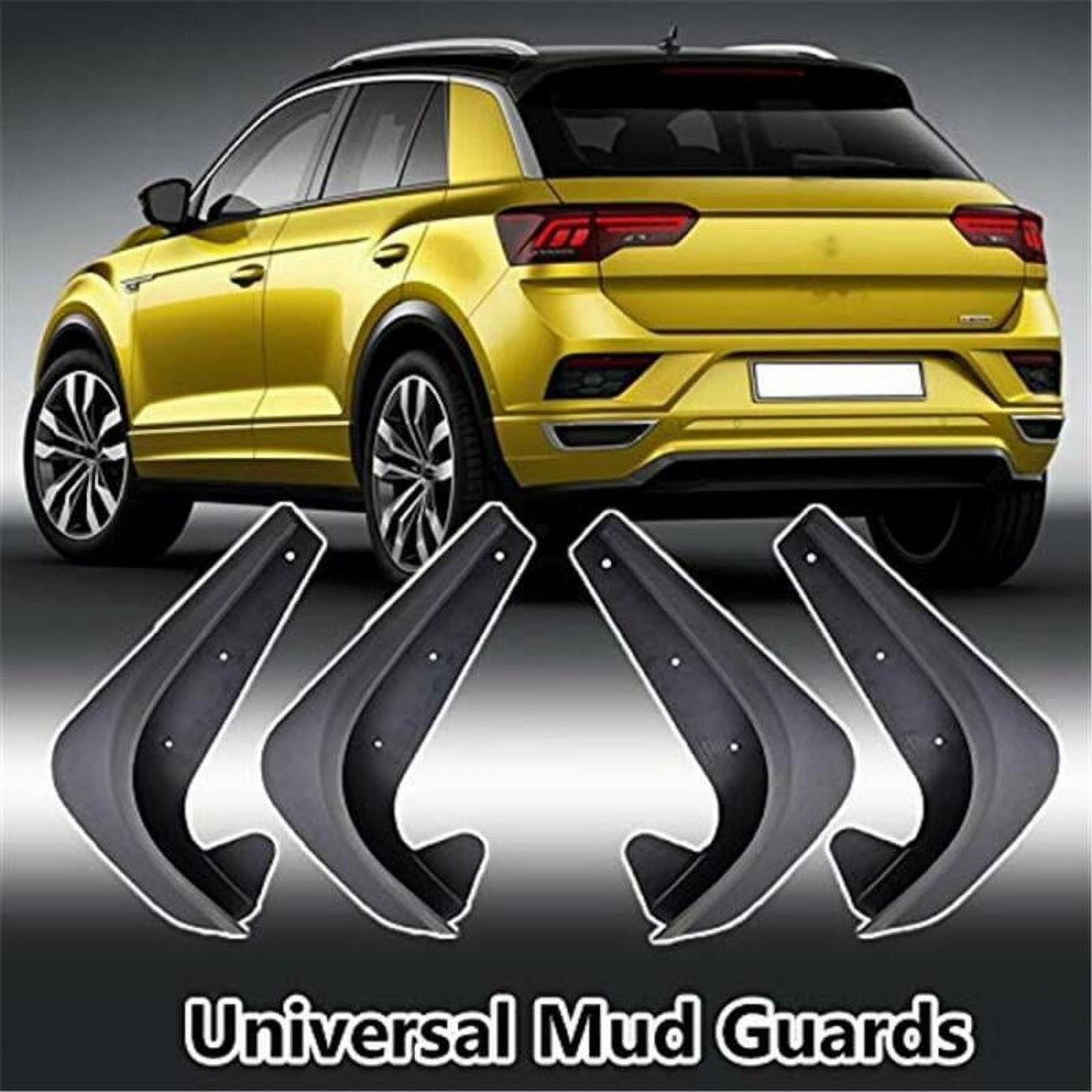 4Pcs Car Mud Flaps Splash Guards Front Rear Fender Auto Universal Accessories