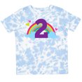 thumbnail image 3 of Inktastic 2nd Birthday Rainbow Cute Girls Girls Toddler T-Shirt, 3 of 5