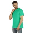 thumbnail image 3 of Inkmeso T-Shirt Basique à Col Rond pour Hommes Coupe Régulière Manches Courtes Unies, 3 of 7