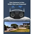 thumbnail image 4 of Reolink Floodlight Series F750W Wireless Camera, 180 FOV 4K Dual-Lens WiFi Outdoor Security Camera, 4 of 11