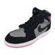 thumbnail image 2 of Ni - ke Air Jordan Retro 1 Girl's PS 440564 002 Canvas High Shoes Sneakers Black Sz 12 C, 2 of 5