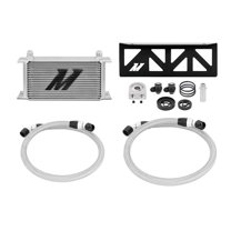 Mishimoto MMOC-BRZ-13 Oil Cooler Kit Compatible With Subaru BRZ Scion FR-S 2013 Silver