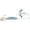 Blue Glimmer, variant on Strike King KVD Toad Buzzbait Lure 3/8oz Pearl
