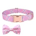 thumbnail image 1 of Soft&Comfy Bowtie Dog Collar, Adjustable Pet Gift Collars for Small Medium Large Dogs, 1 of 5