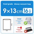 thumbnail image 1 of Bolsa de envasado al vacío para alimentos, bolsa de vacío sellada, bolsa de gelatina de piel de burro transparente, máquina de vacío comercial, bolsa de sellado de plástico, impresión, 1 of 6