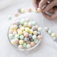 thumbnail image 5 of Baby Silicone Beads 15MM 50pcs BPA Free Food Grade Beads Mix-Color Series DIY Jewelry Chewable Nursing Necklace Accessories, 5 of 7