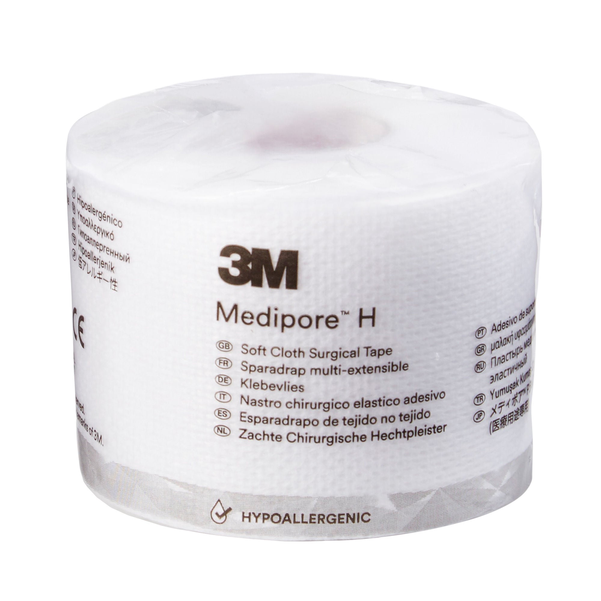 3M Medipore H Cloth Medical Tape 2 " X 10 Yds. Total Count 12 Rolls, 2862