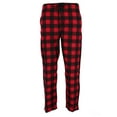 thumbnail image 3 of Fruit of the Loom  Fleece Plaid Sleep Pant and Tee Set (Men), 3 of 5