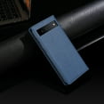 thumbnail image 6 of Allytech Flip Case for Google Pixel 6, Premium PU Leather Business Vintage Wallet Case with Cards Holder Stand Shockproof Slim Case for Google Pixel 6 - Blue, 6 of 6