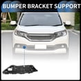 thumbnail image 2 of Unique Bargains Bumper Support Bracket Right Front Bumper Retainer Bracket Hold Mount No.525350R030 for Toyota RAV4, 2 of 6