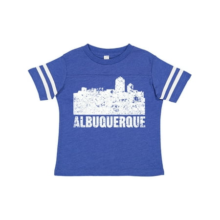 

Inktastic Albuquerque Skyline with Grunge Gift Toddler Boy or Toddler Girl T-Shirt