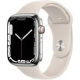 thumbnail image 1 of Reacondicionado Apple Watch Series 7 Stainless 45mm A2477 (GPS + Cellular) Plata (Grado A), 1 of 2