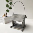 thumbnail image 1 of Alimentador de Pájaros Hecho a , Alimentador de Pájaros de Semillas Y Maní Colgante de árbol, Estación de Alimentación a Prueba de Ardil gris shamjiam comedero para pájaros, 1 of 7