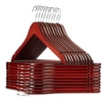 thumbnail image 1 of Perchas para trajes Casafield 20, madera de cerezo, madera de loto, 1 of 4