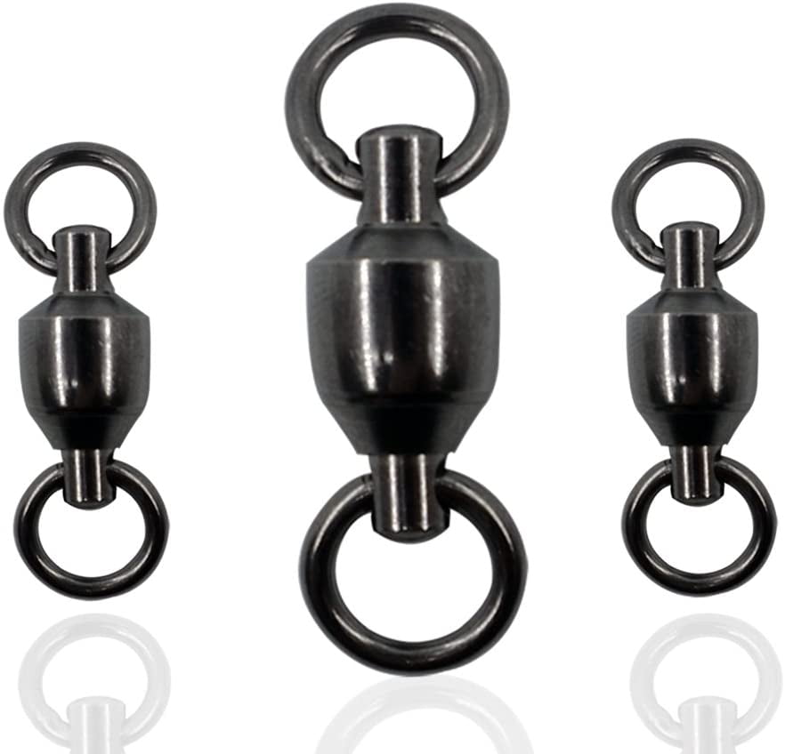 Ball Bearing Swivels Fishing Tackle,20pcs Barrel Swivels High Strength