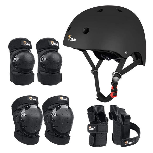 Set de equipo de protección JBM para patinetas para adultos y niños