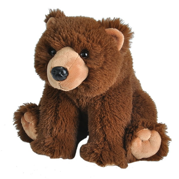 Cuddlekins Brown Bear Plush Stuffed Animal by Wild Republic, Kid Gifts ...