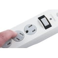 thumbnail image 4 of GE 6-Grounded Outlet Surge Protector, 10 ft., White - 14092, 4 of 8