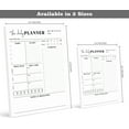 thumbnail image 4 of Inkdotpot Daily Planner Tear Off Pad, To-Do List Notepad- 50 Undated Sheets- Day Schedule Planner- Work Planner- Day Organizer Notepad- Meal PrepProductivity Notepad With Sleeve-5.8 x 8.2inch - NT, 4 of 8