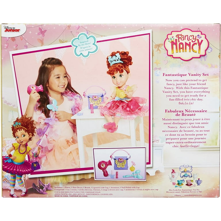 Fancy Nancy 77418 Fantastique Doll Sized Vanity 6 Piece Multicolor