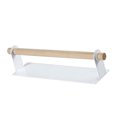 thumbnail image 2 of Yuarrent Perforadora para cocina, rollo de papel autoadhesivo, toallero, toallero, colgador de pañuelos, estante de armario Organizadores de utensilios de cocina blanco Yuarrent HA002883-02, 2 of 6