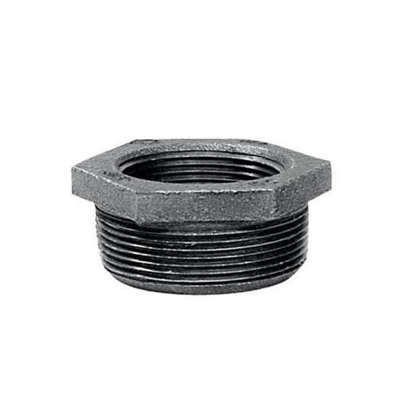 Mueller Industries 521-918BC Hex Bushing Black - 4 x 2 in.