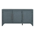 thumbnail image 4 of Harper & Bright Designs Wood Sideboard Cabinet with Storage, Modern Accent Cabinet with Doors for Living Rooms, Entrance and Study Rooms, Navy, 4 of 12